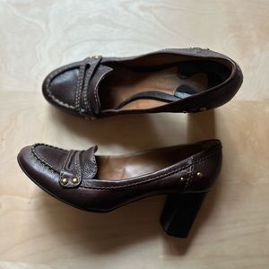 Vintage Great Condition Chloé Heeled Loafers